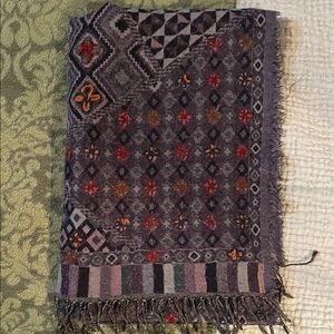 Elegant Multicolor Patterned Scarf